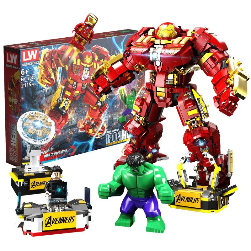 Iron-Ocean Anti-Hulk Armor 乐玩积木LW 2070