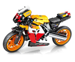 Cool orange bike