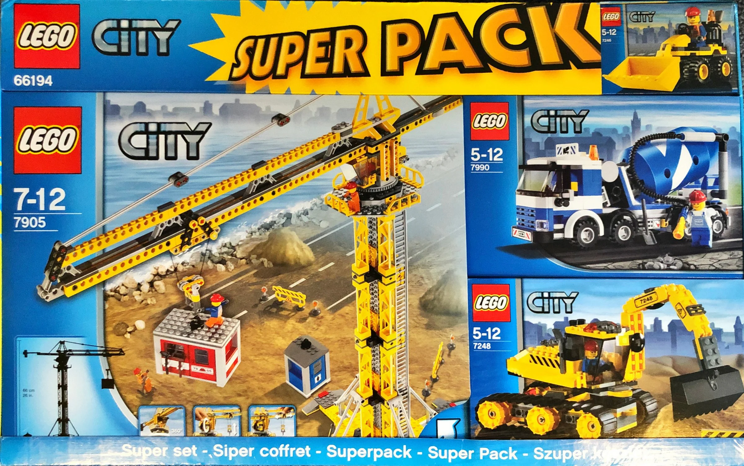 Urban Construction Luxury Gift Set 乐高 LEGO 66194