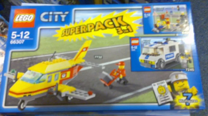 City triple-value gift pack 乐高 LEGO 66307