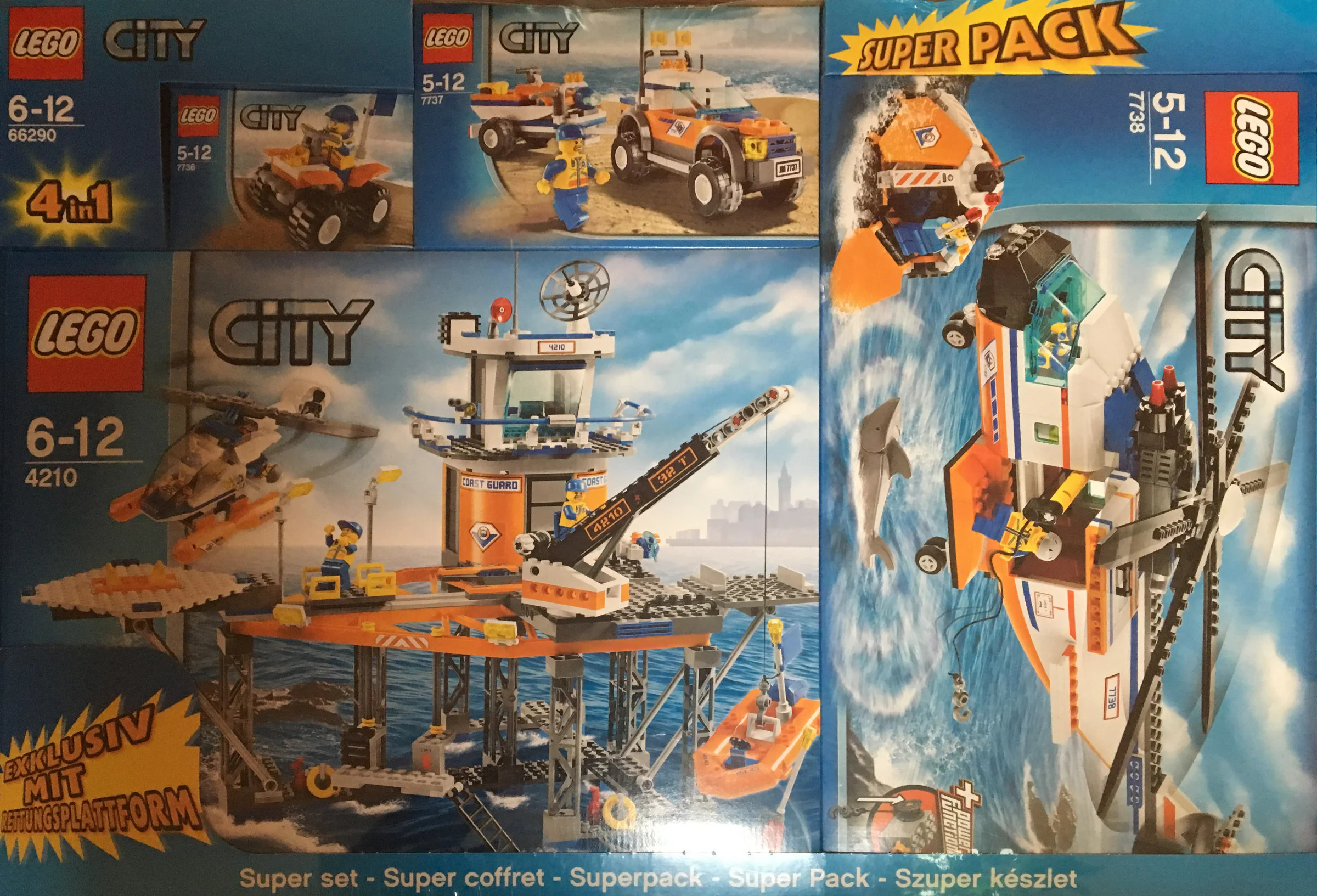 Urban Coastal Guard Luxury Gift Set 乐高 LEGO 66290 image 1