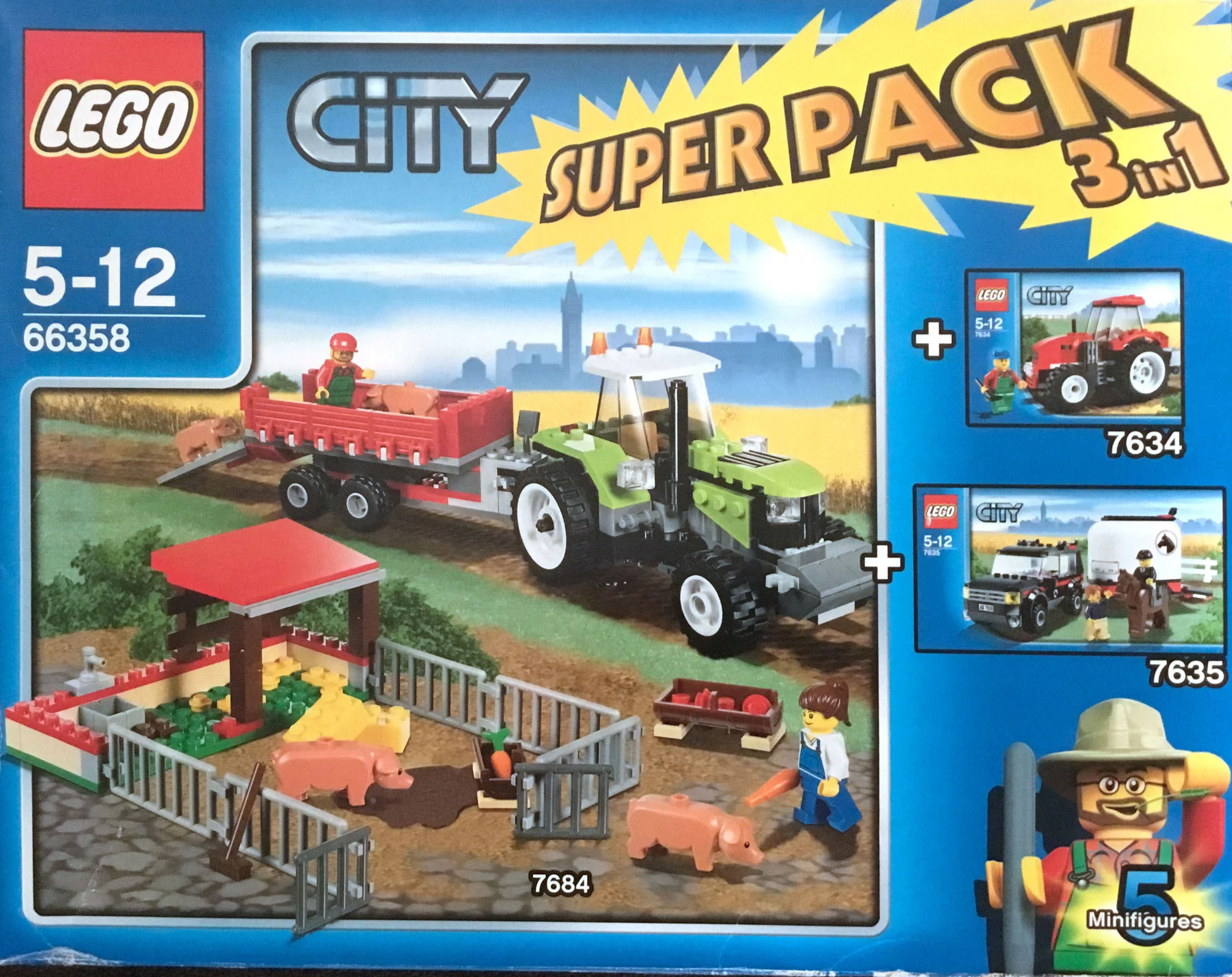 City triple-value gift pack 乐高 LEGO 66358 image 1