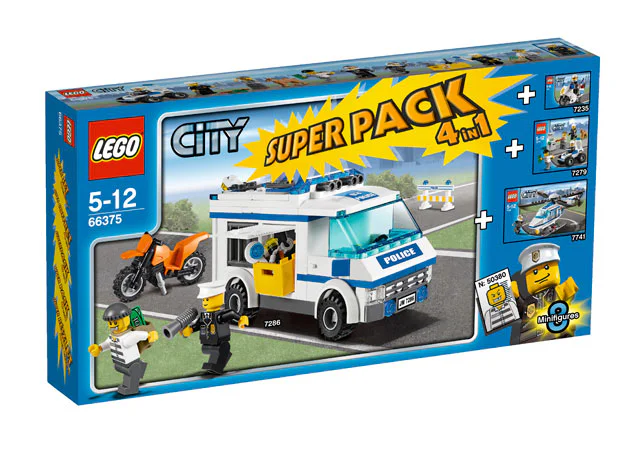 Urban police overvalue gift pack 乐高 LEGO 66375