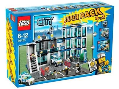 The city police are in a gift pack 乐高 LEGO 66428
