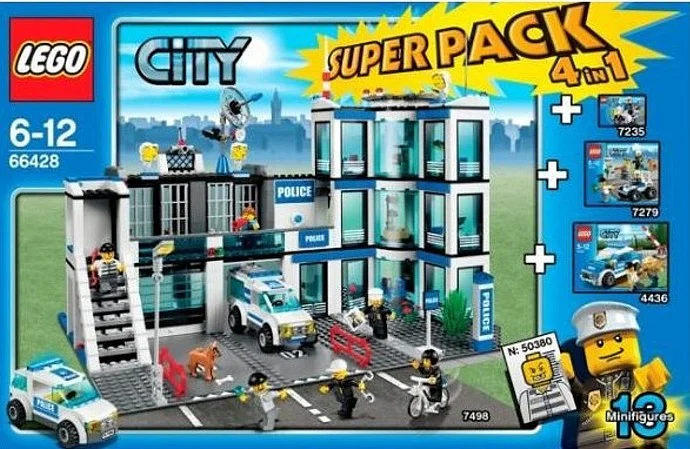 The city police are in a gift pack 乐高 LEGO 66428 image 1