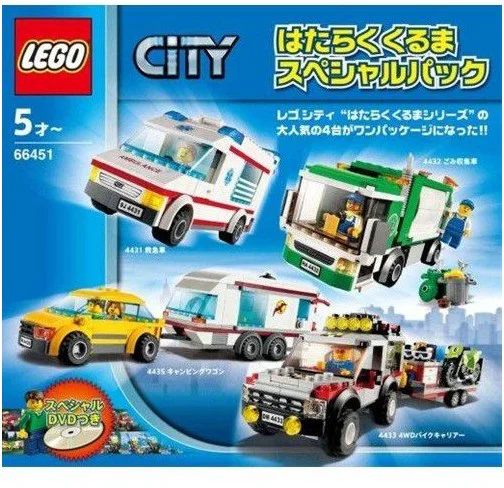 Urban traffic, four-to-one gift package 乐高 LEGO 66451 image 1