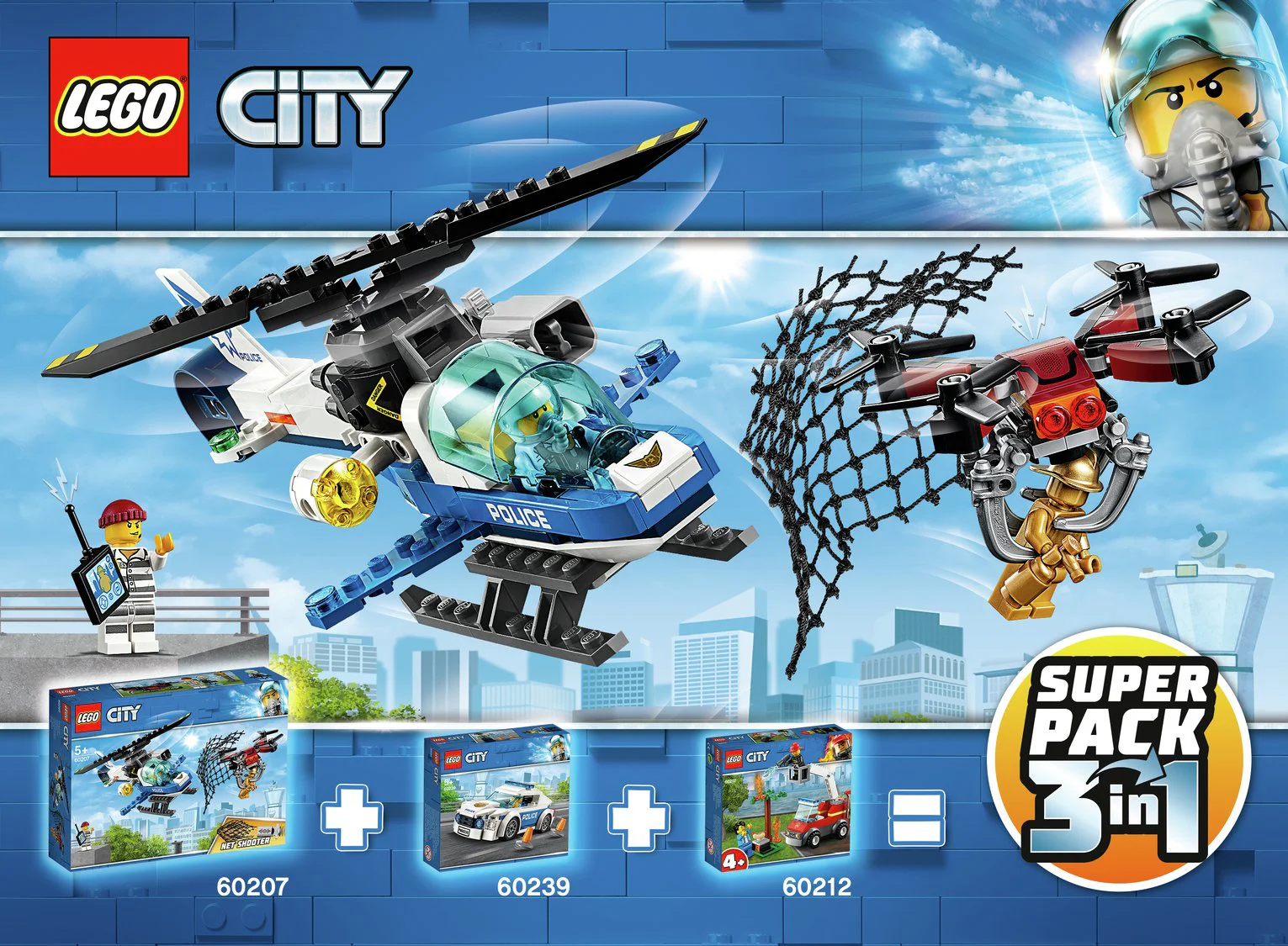 City Three-in-One Super Value Gift Set 乐高 LEGO 66619 image 1