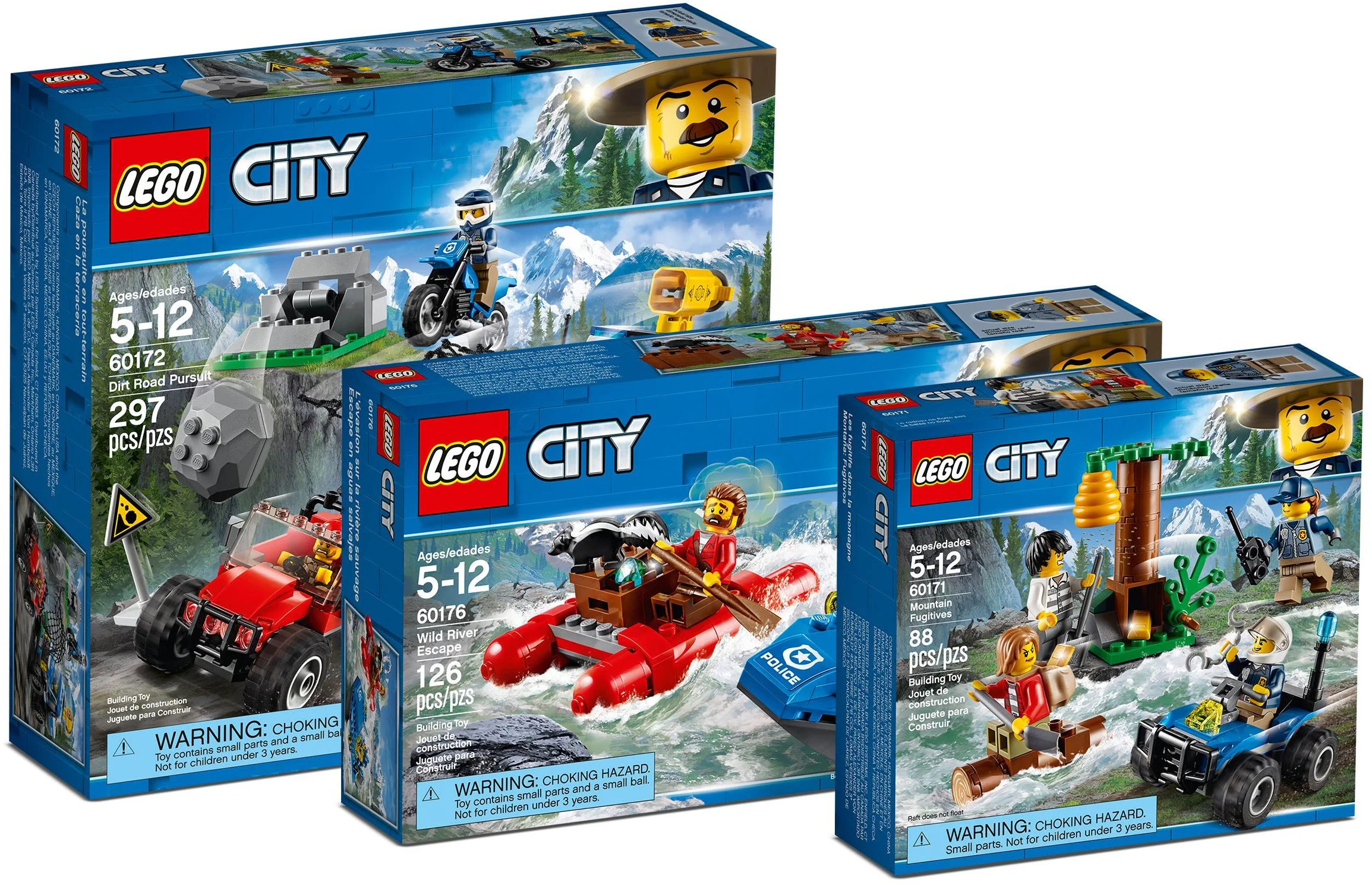 Urban Mountain Police Three-in-One Super Value Gift Set 乐高 LEGO 5005554