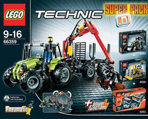 High-Tech Quad-In-One Super Value Gift Set 乐高 LEGO 66359 image 1