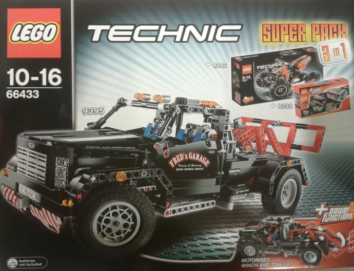 Technological triple-value gift package LEGO 66433 image 1
