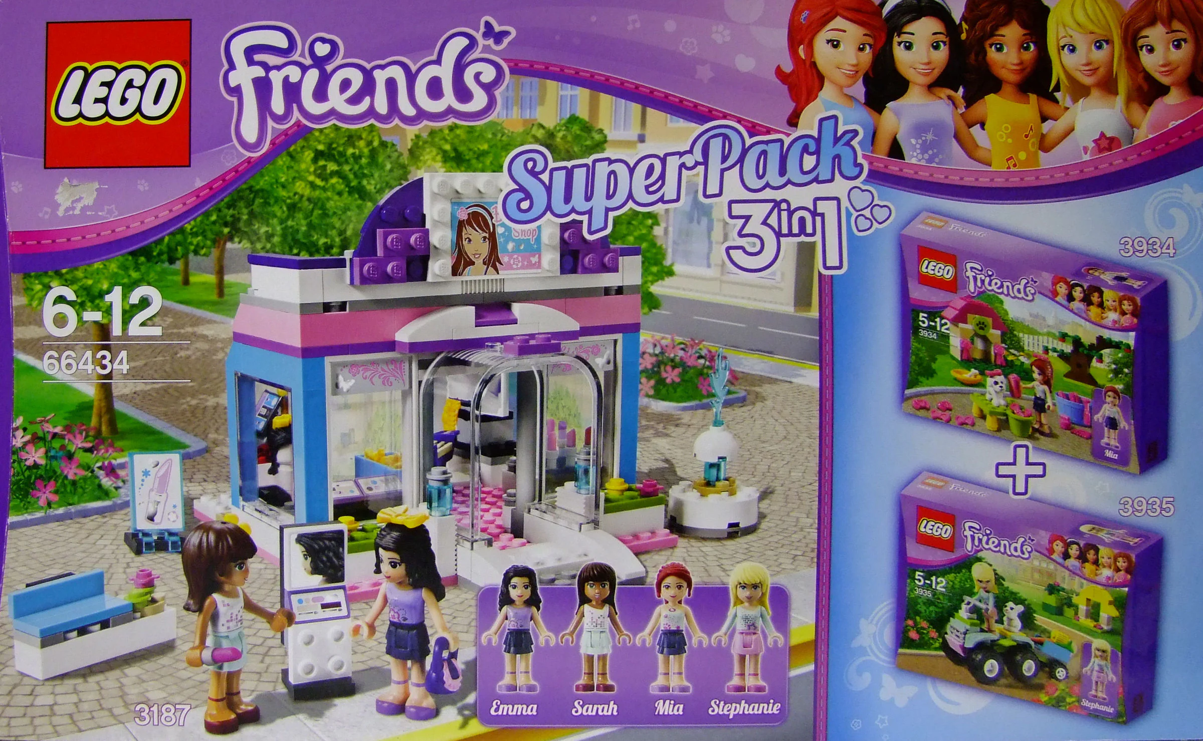 Good friend three-in-one super value gift set. 乐高 LEGO 66434