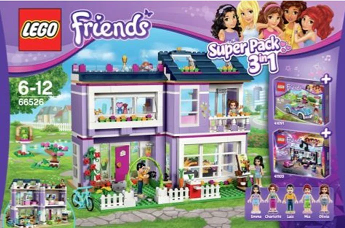 Good Friend Three-in-One Super Value Gift Set 乐高 LEGO 66526 image 1