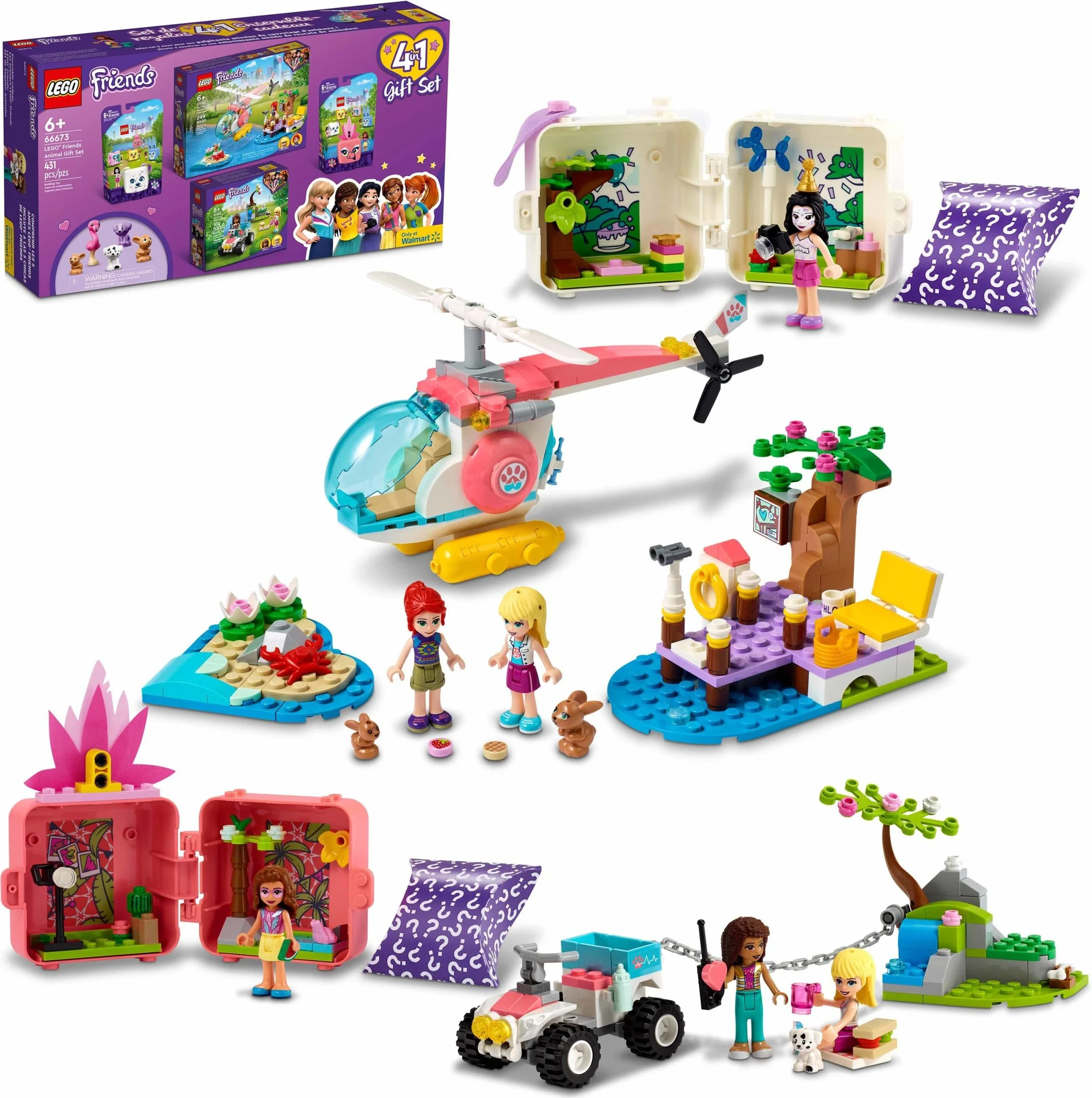 Good friend animal overvalue gift suit 乐高 LEGO 66673 image 1