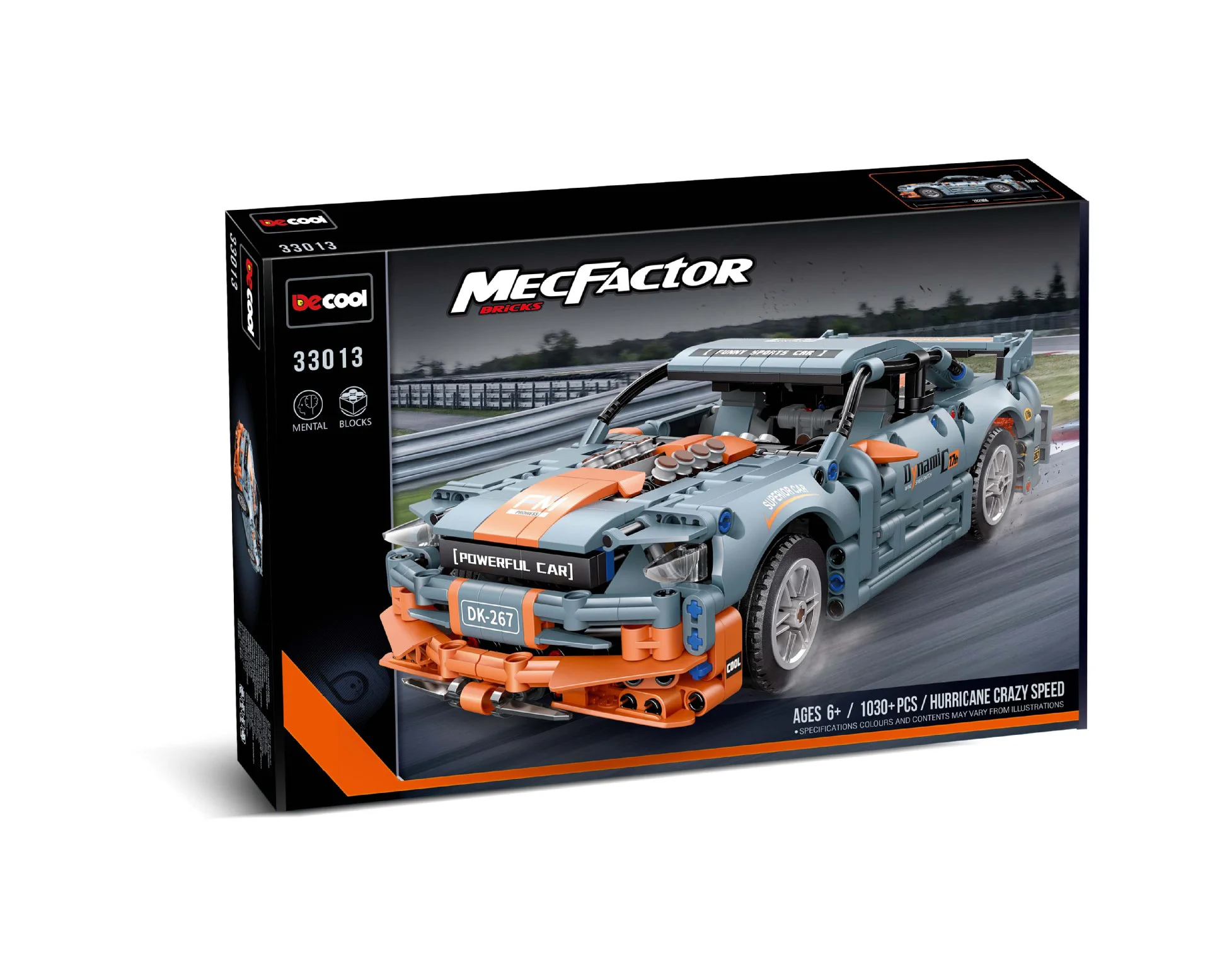 Hurricane speed 迪库 DECOOL/酷小砖 BrickCool 33013 image 1