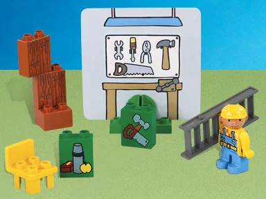 Construction worker Bob: Bob's busy day 乐高 LEGO 3284 image 1