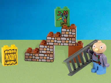 Construction worker Bob: Spud and Bird 乐高 LEGO 3286 image 1