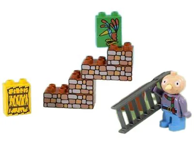 Construction worker Bob: Spud and Bird 乐高 LEGO 3286 image 2