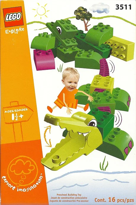 Crocodile LEGO 3511