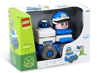Police car 乐高 LEGO 3698 image 1