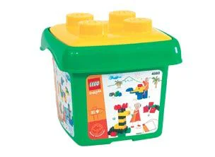 Piecing together a barrel. 乐高 LEGO 4080