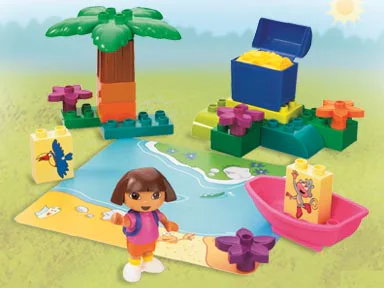 Dora Adventurer: The Treasure Island of Dora 乐高 LEGO 7330 image 1