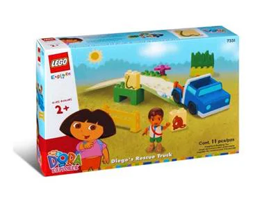 Dora's Adventure: Diego's Rescue Truck 乐高 LEGO 7331 image 1