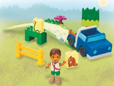 Dora's Adventure: Diego's Rescue Truck 乐高 LEGO 7331 image 4