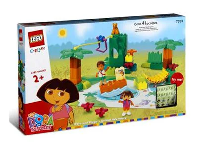 Dora Dora and Diego's Animal Explorer 乐高 LEGO 7333 image 1