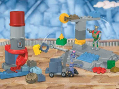 Mini Robot: Junkyard Acquisition Station for Stretchy Little Robots 乐高 LEGO 7439 image 2