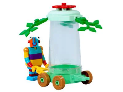 Little robot: The Razor's flower car 乐高 LEGO 7445