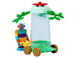 Little robot: The Razor's flower car