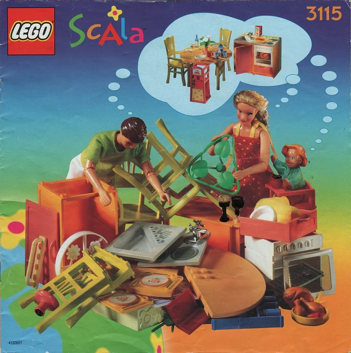 Kitchen 乐高 LEGO 3115 image 2