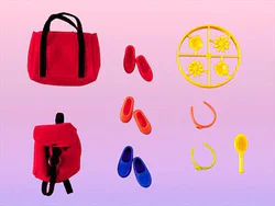 Doll accessories.