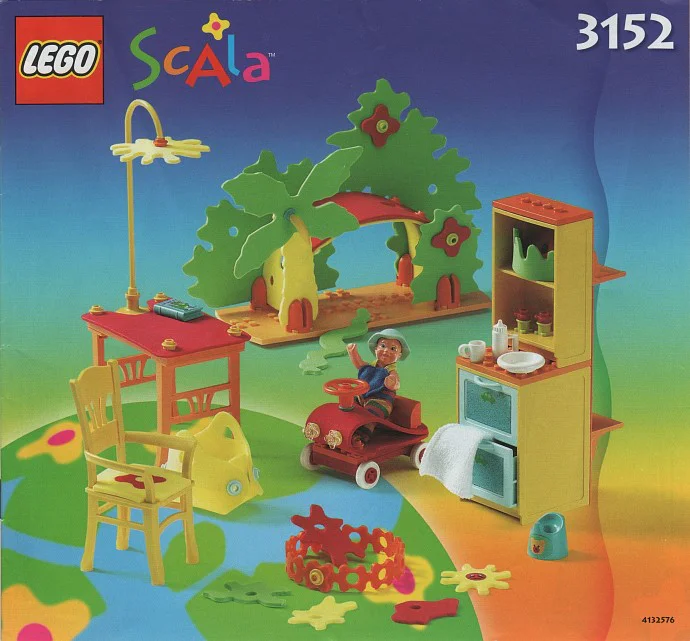 Nursery of Baby Thomas's Playroom 乐高 LEGO 3152 image 2