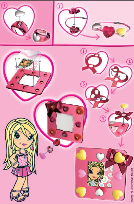 Picture frame and accessories 乐高 LEGO 7215