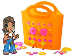 Orange fashion bag