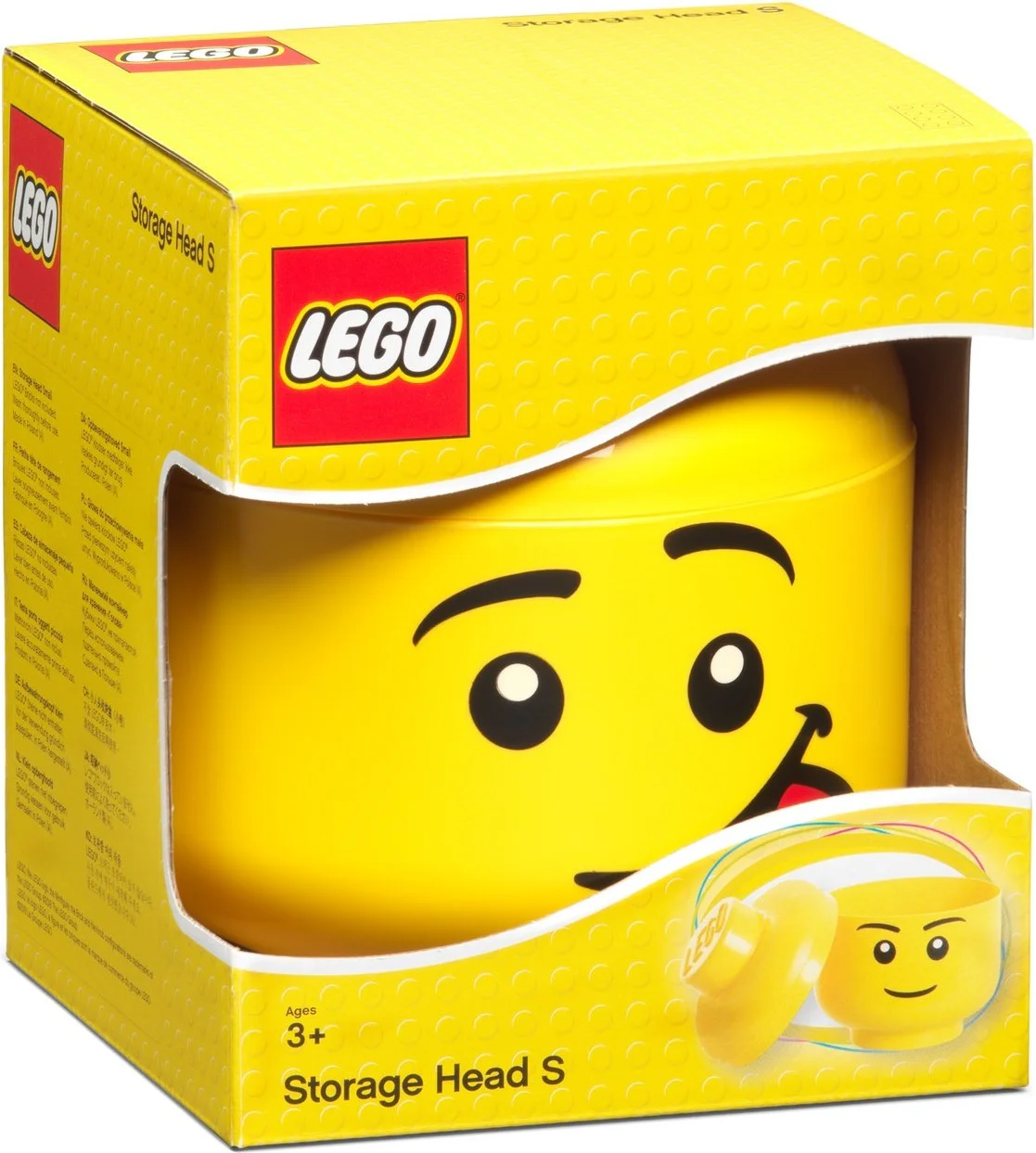 Miniature ghost-faced person's head storage box. 乐高 LEGO 5006161 image 1