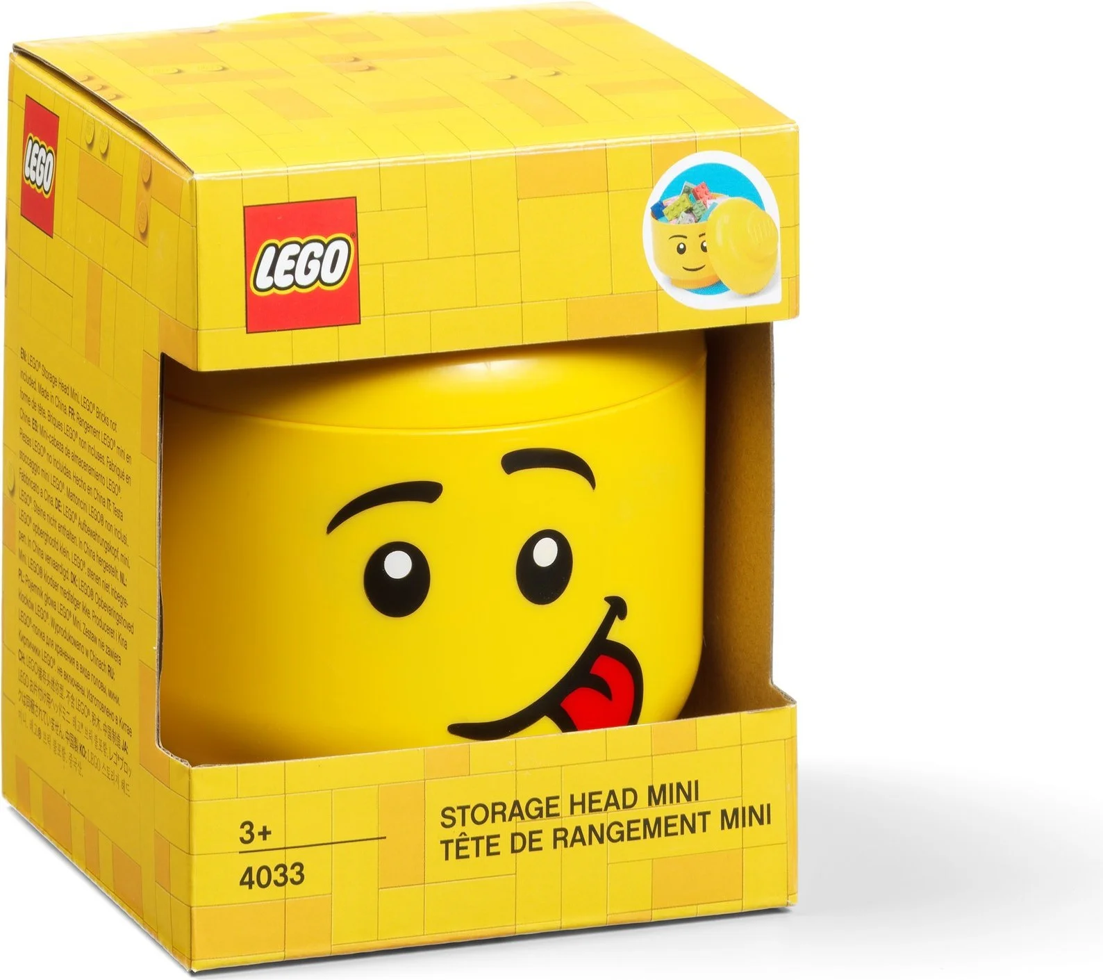 The mini-faced guy's head is in the box 乐高 LEGO 5006210 image 1