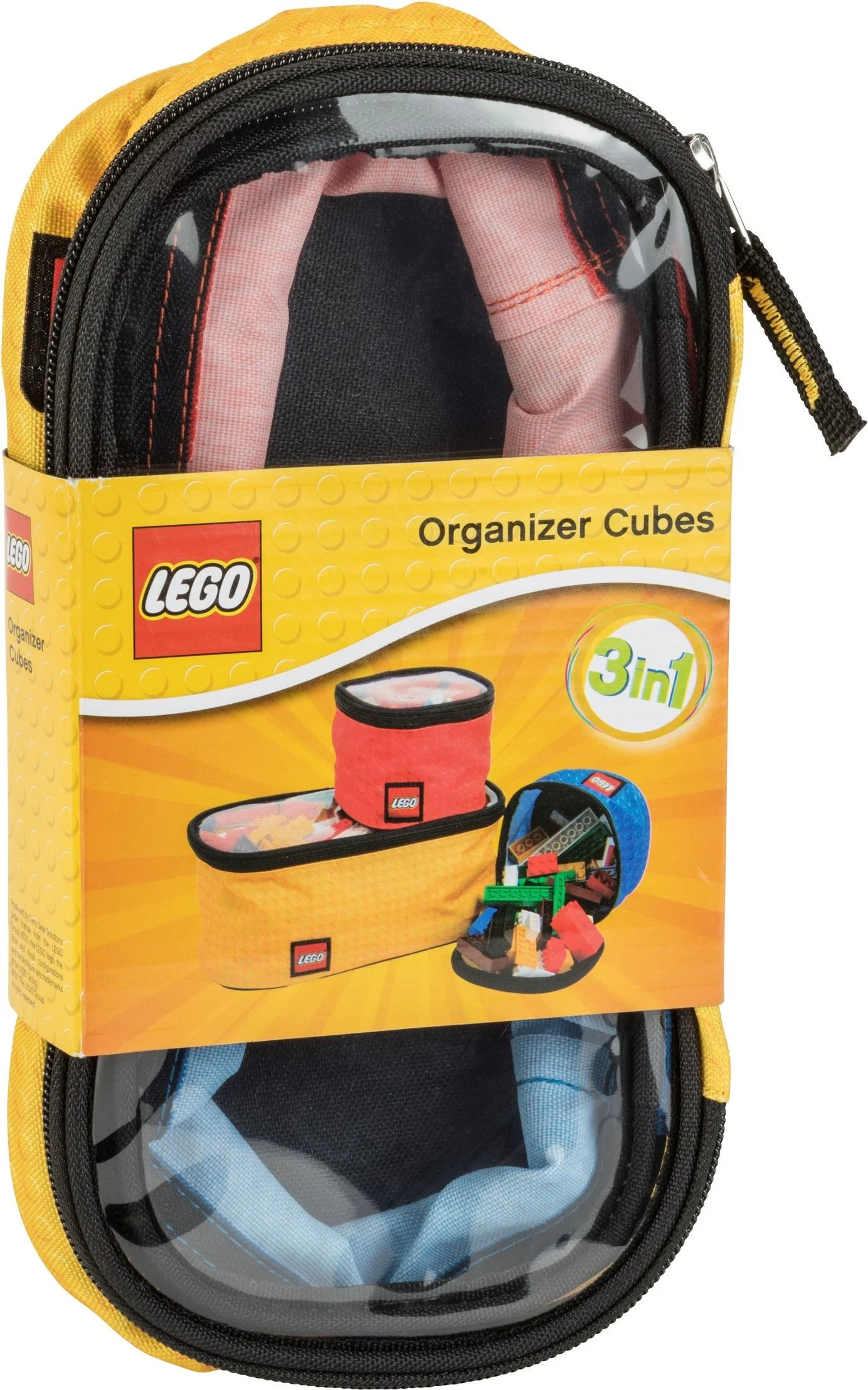 Three zip-up bags. 乐高 LEGO 5006260 image 1