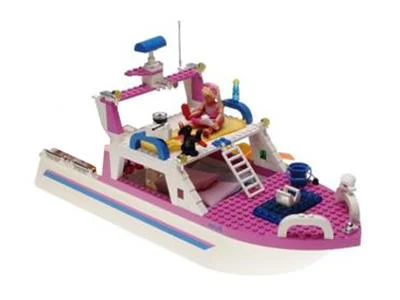 Luxury yacht. 乐高 LEGO 5848