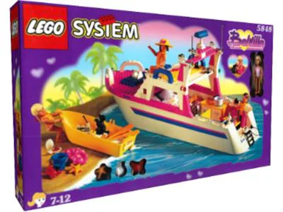 Luxury yacht. 乐高 LEGO 5848 image 1