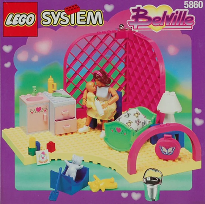 情人和摇篮曲 (Qíng rén hé yāo bān qǔ) 乐高 LEGO 5860 image 2