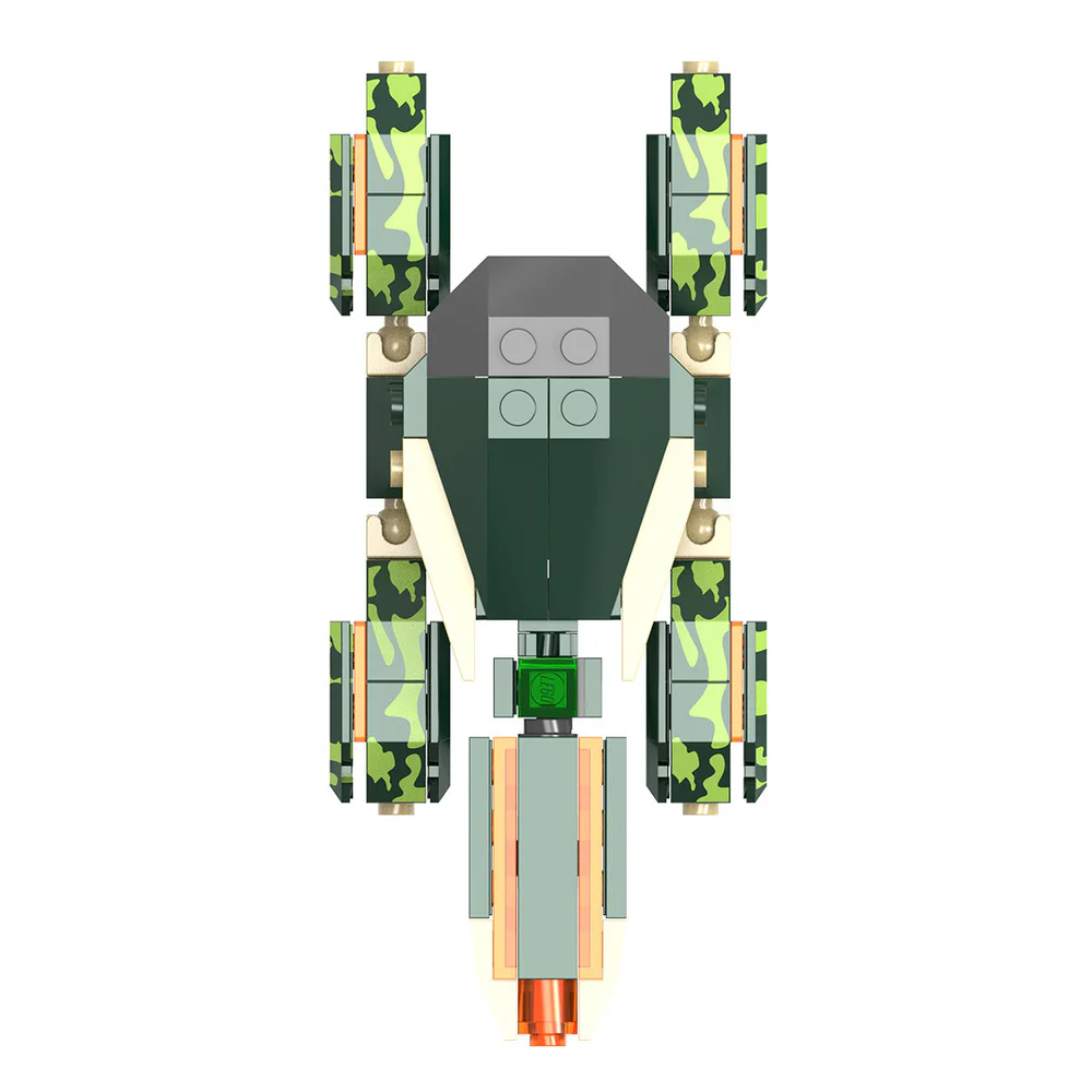 Air warplanes, electromagnetic combat vehicles, enemy tanks, armed combat aircraft, heavy tanks, quantum cannons, laser missile vehicles, defenders ' battleships, light-speed enemy aircraft, sniper jets, polar Land Cruisers, special armoured vehicles 佳奇积木 JAKI JK9152 image 36