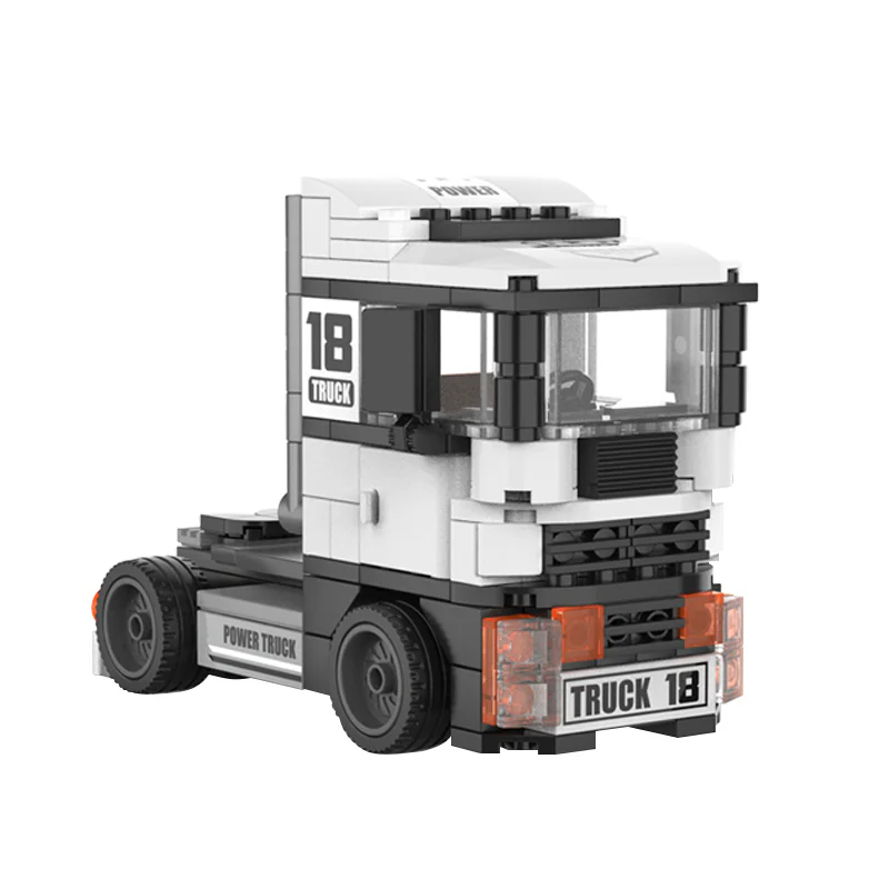 Autoworld: Volvo semi-mounted truck 佳奇积木 JAKI JK9061