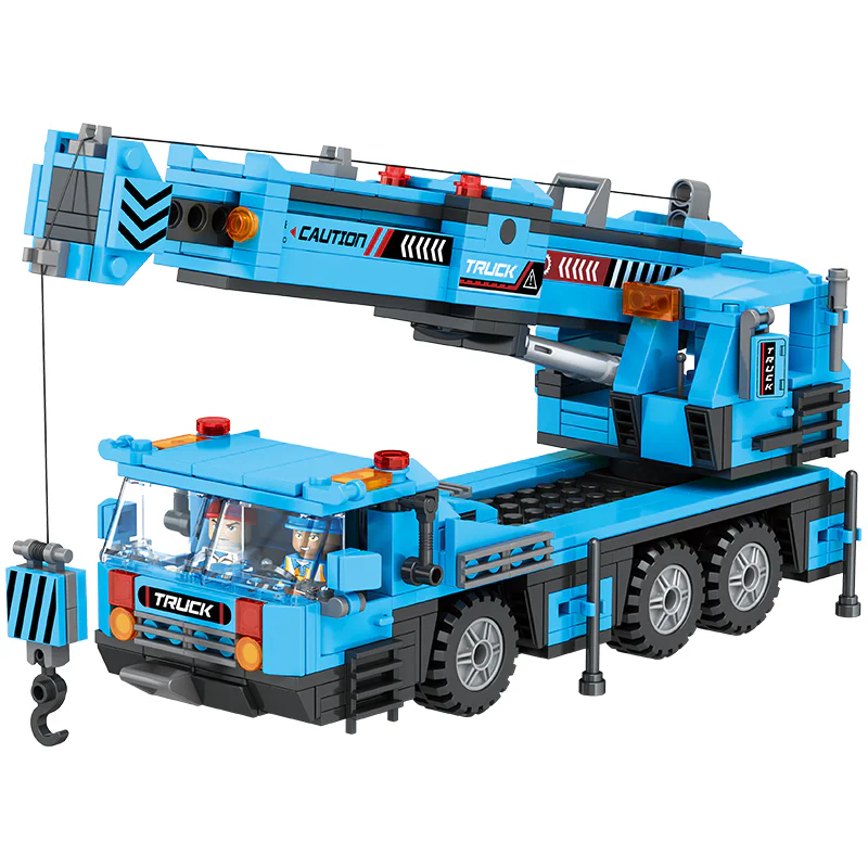 Hello, Metropolis: Heavy arm crane 佳奇积木 JAKI JK9280 image 1