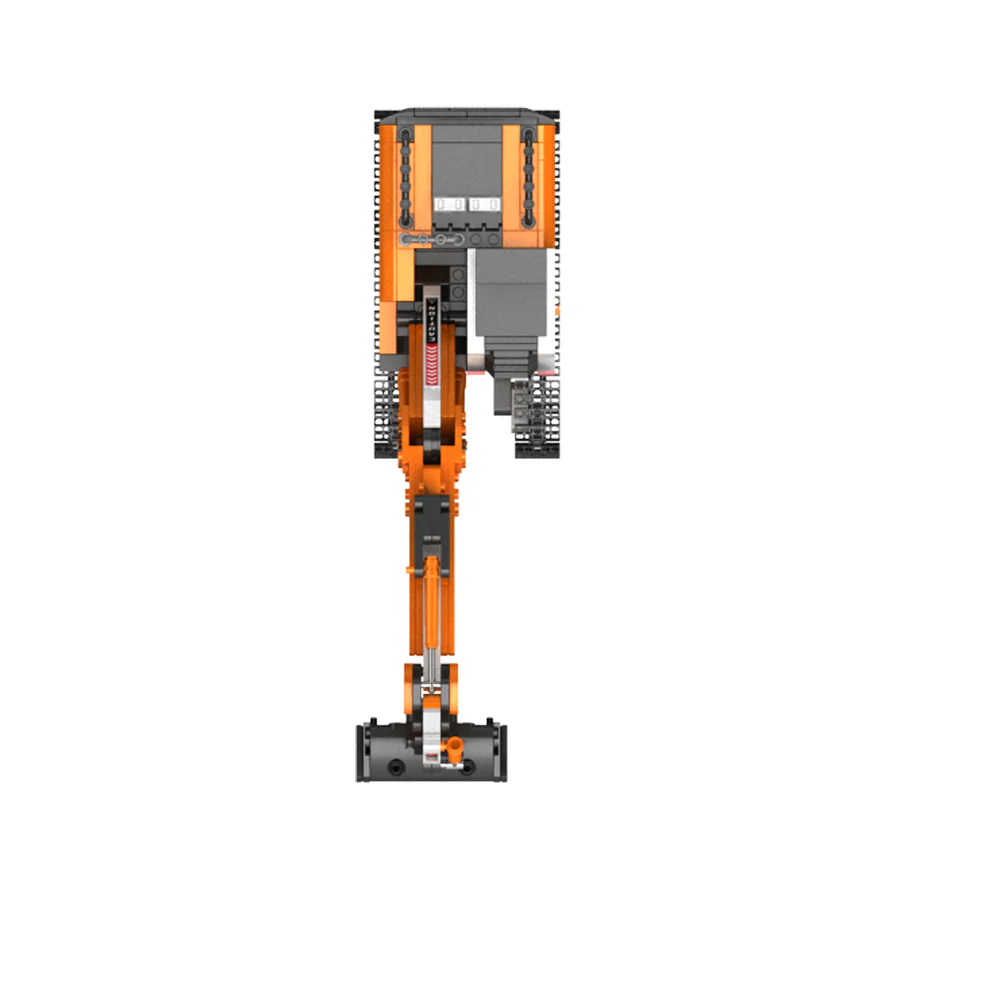 Hello, Metropolis: Heavy excavator 佳奇积木 JAKI JK9281 image 3