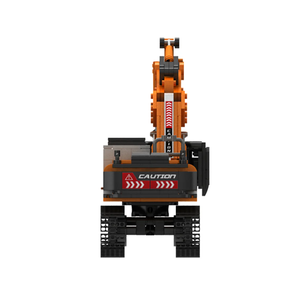 Hello, Metropolis: Heavy excavator 佳奇积木 JAKI JK9281 image 4