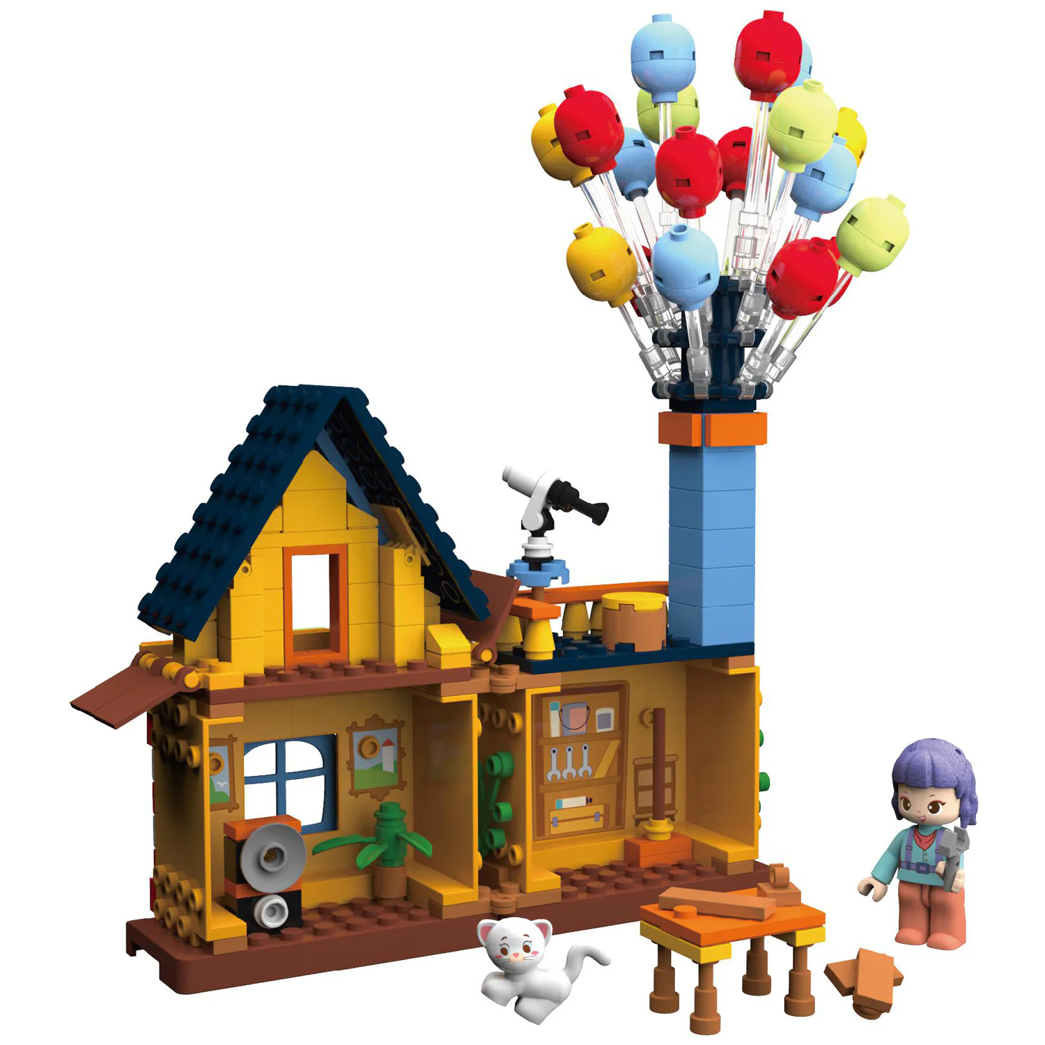 Dreamland: Balloon House 佳奇积木 JAKI JK2112 image 2