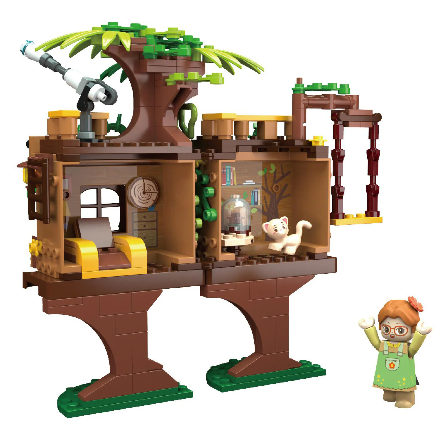 Dreamland: Jungle Tree House 佳奇积木 JAKI JK2111 image 2
