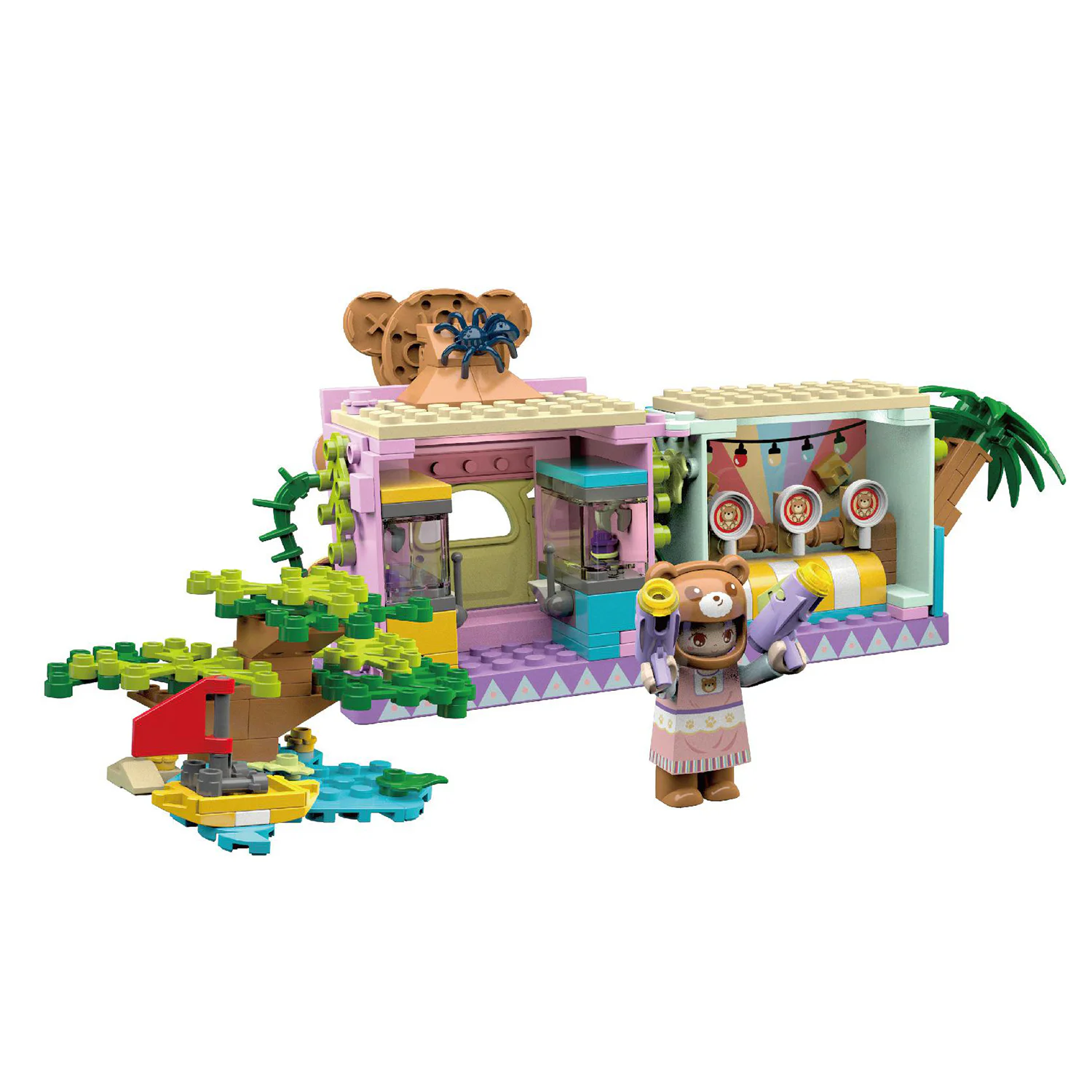Dreamland: Jungle Bear House 佳奇积木 JAKI JK2102 image 2